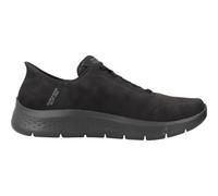 Skechers Hombre Go Walk Flex Smooth Motion Slip-In ENTRENADOR, Black Textile, 41 EU