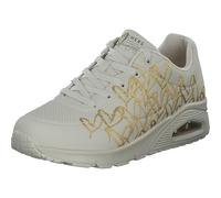 Skechers Zapatillas Golden Heart para mujer natural Talla 37