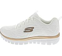 Skechers Sneakers Graceful-Get Connected Mujer Blanco-Oro