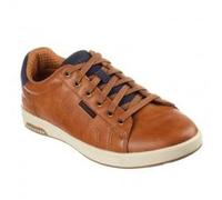 SKECHERS - Sneakers Hensley Hombre Cuero - 46