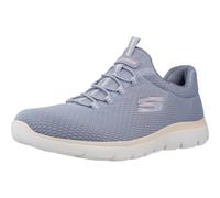 Skechers Summits Summer Blush - Tenis para mujer, Azul claro/Multi=lbmt, 38 EU
