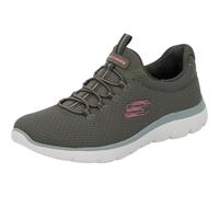 Zapatillas Skechers Summits-Summer Blush Verde Knit Mujer 36