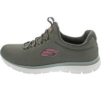 Zapatillas skechers summits-summer blush verde knit mujer 36
