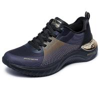 Skechers Snoop Ace Cyber Walker - Tenis para Mujer, Color Negro, Talla 8