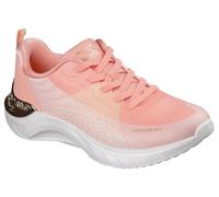 Skechers Snoop Ace Cyber Walker, Zapatillas Mujer, Orange Mesh/Hot Melt, 37.5 EU