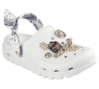 Skechers Snoop Dogg: Arch Fit Footsteps-Rolling Glitz Zuecos para Mujer, Blanco, 38.5 EU