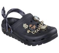 Skechers Snoop Dogg: Arch Fit Footsteps-Rolling Glitz Zuecos para mujer, Negro -, 39 EU