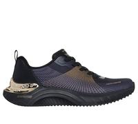 Skechers Snoop Dogg: Snoop Ace - Cyber Walker en Negro/Oro, talla 37.5, Vegan
