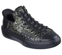 Skechers Snoop Dogg: Snoop One-Double G - Tenis sin Cordones para Hombre, Negro/Oro, 41.5 EU