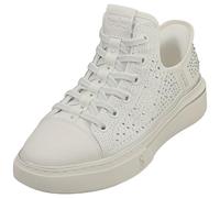 Skechers Snoop One Rhine-Stoned, Zapatillas Mujer, White Rhinestone Canvas, 36 EU