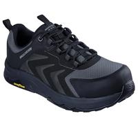 Skechers Speed-Flex Trekker, Botas de Seguridad y contra Incendios Hombre, Slate Textile/Synthetic, 48.5 EU
