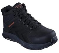 Skechers Speed-Flex Trekker Nordown - Botas de seguridad para hombre, Tela sintética con ribete negro y rojo, 48.5 EU