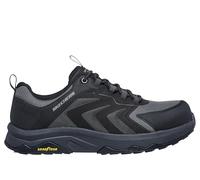 Skechers Speed-Flex Trekker, Botas de Seguridad y contra Incendios Hombre, Black Textile/Synthetic, 44 EU