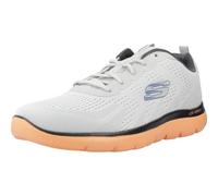 Skechers Sport 232395 Summits Torre Gray Orange Zapatillas deportivas para hombre de tela gris, Gray Orange, 44 EU