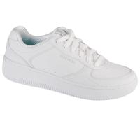 Skechers Sport Court 2.0-Core Essentia Plimsolls, zapatillas para mujer, Color blanco., 39.5 EU