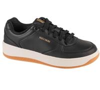 Skechers Sport Court 2.0-Core Essentia Plimsolls, zapatillas para mujer, Negro , 37 EU