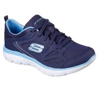 Skechers Sport Damen SUMMITS SUITED Zapatillas Mujer Azul