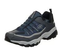 Skechers Sport Men's Afterburn M. Fit Wonted Loafer,Navy/Gray,7.5 M US