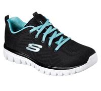 Skechers Sport Mujeres GRACEFUL GET CONNECTED Zapatillas Negras