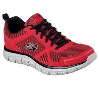 Skechers Sport Track - BUCOLO Zapatillas Hombre Tinto Red/Black