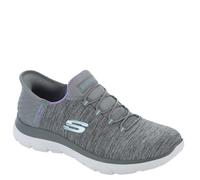 Skechers Sport Women's Summits Dazzling Haze - Tenis, Gris Menta, 39 EU