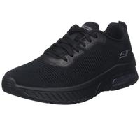 Skechers Squad Air Close Encounter, Zapatos deportivos Hombre, Black Engineered Knit/ Trim, 42.5 EU