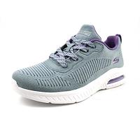 Skechers Squad Air, Zapatillas Mujer, Pizarra, 37 EU