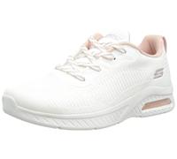 Skechers Squad Air, Zapatillas Mujer, White Rot, 38 EU