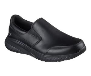 Skechers Squad Chaos SR ROCKRATH - Zapatos Profesionales para el Cuidado de la Salud, Color Negro, Talla 10 de Reino Unido