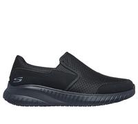 Skechers Squad Chaos Sr Urgran Medical Service - Zapatos para Hombre, Tela sintética Negra, 41.5 EU
