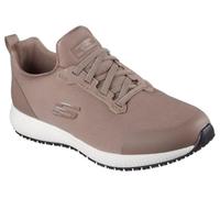 Skechers Squad SR Myton Health Care - Zapatos Profesionales para Hombre, Color Gris Pardo, Talla 44