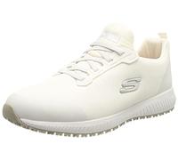 Skechers SQUAD SR MYTON, Zapatillas para Hombre, White Textile/Synthetic, 39.5 EU