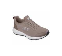 Skechers Squad SrSneaker para Mujer, Punto Plano Gris Pardo, 39.5 EU