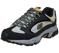 Skechers Stamina Cutback, Zapatillas Hombre, Charcoal/Grey, 48.5 EU