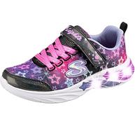 Skechers STAR SPARKS, Zapatillas para Niñas, Black Mesh/Multi Trim, 28 EU