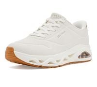 Skechers Step Glide On Air, Zapatillas Mujer, White Durabuck/Rose Gold Trim, 38 EU