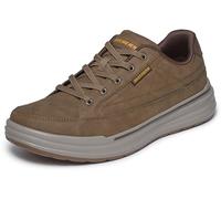 Skechers Sterling - Cedrick Zapatos de skateHombre | Casual, ajuste relajado, espuma viscoelástica refrigerada por aire, arco de memoria, encaje elástico sin cordones