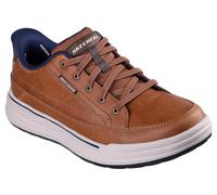 Skechers Sterling Hansel - Tenis para Hombre, Cuero sintético para Equipaje, 42 EU