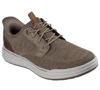 Skechers Sterling Ramone, Zapatillas Hombre, Taupe Knitted Mesh, 42.5 EU