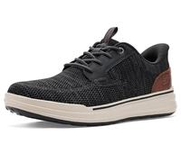 Skechers Sterling Ramone - Zapatos de Encaje elástico de Perfil bajo para Hombre, Negro (Negro), 9.5 X-Wide