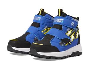 Skechers Storm Blazer 400148l para niño pequeño y niño grande, Azul/Negro, 13 Little Kid
