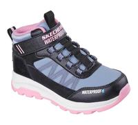 Skechers Storm Blazer Artic Mass, Botas de Moda, Black Synthetic/Light Pink Trim, 27 EU