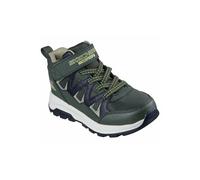 Skechers Storm Blazer Drizzle Squad, Botas de Moda, Olive & Black Synthetic/Olive Textile/Olive, 22 EU