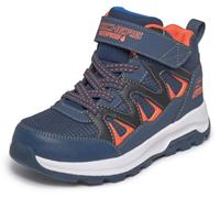 Skechers Storm Blazer Drizzle Squad - Zapatillas Deportivas para niño, Color Azul Marino y Naranja sintético/Tela Azul Marino/Negro, Talla 12.5 UK Niño