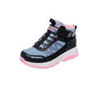 Skechers Storm BlazerFashion - Botas para niña, Ribete sintético negro y rosa claro, 1.5 UK Child