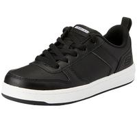 Skechers Street Boys Company, Zapatillas, Black Synthetic/White Trim, 39 EU