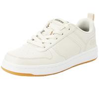 Skechers Street Boys Company, Zapatillas, Ribete Blanco sintético Natural, 35 EU