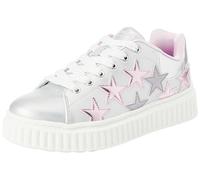 Skechers Street Girls, Zapatillas Niñas, Silver Synthetic Multi Trim, 37.5 EU