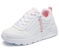 Skechers Zapatillas Street Girls Unisex niños Blanco sintético 43 EU
