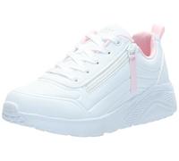 Skechers Street Girls, Zapatillas Unisex niños, White Synthetic Trim 1, 37 EU